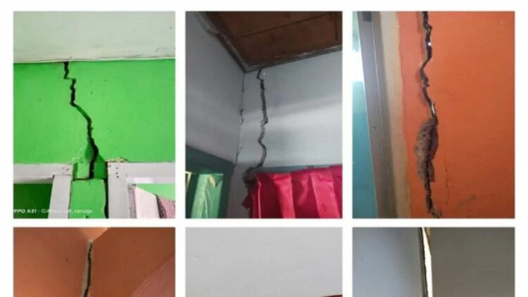 Kondisi bangunan SD di Agam rusak akibat gempa. (Antarasumbar/HO-Humas Pemkab Agam)