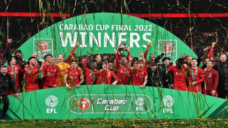 Menangi Laga Vs Chelsea lewat Adu Penalti, Liverpool Juara Carabao Cup 1 Liverpool sukses menjadi juara Carabao Cup. net)