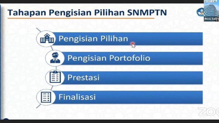 Cara daftar SNMPTN 2022. (net)