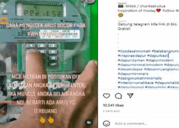 Cek Arus Listrik Bocor Pakai Kode 44 di Meteran, Begini Penjelasan PLN