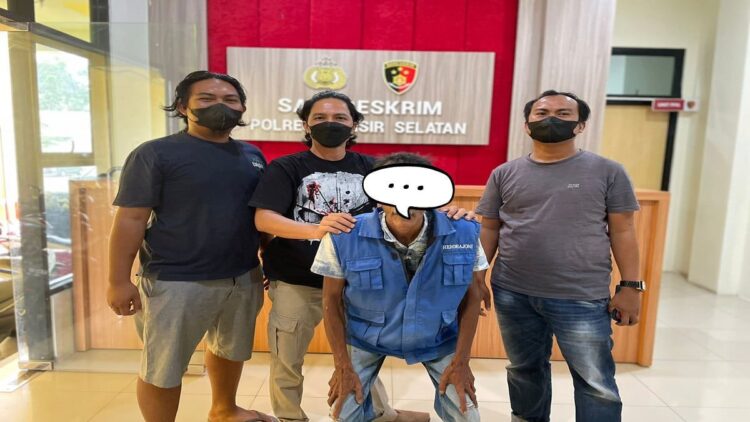 Tim Opsnal Macan Kumbang Satreskrim Polres Pessel tangkap pelaku pencabulan anak bawah umur. (IST)