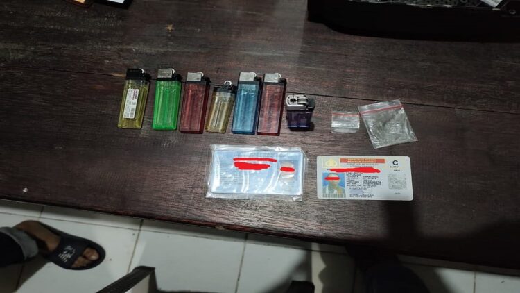 Polres Mentawai mengamankan barang bukti narkoba. (IST)