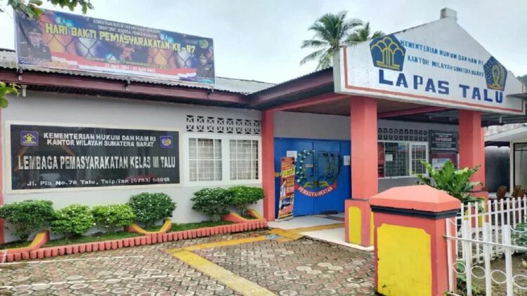 Lapas Talu Pasbar Over Kapasitas, Dihuni 115 Orang, Daya Tampung hanya 48 Orang 1 Penghuni Lapas Kelas III Talu, Kecamatan Talamau Kabupaten Pasaman Barat sudah melebihi kapasitas yang ada atau over kapasitas. (Antara/Altas Maulana).