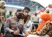 Kapolri Dorong Percepatan Target Dosis Dua dan Booster