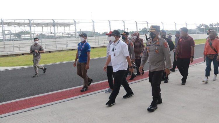 Kompolnas RI cek kesiapan sirkuit Mandalika.