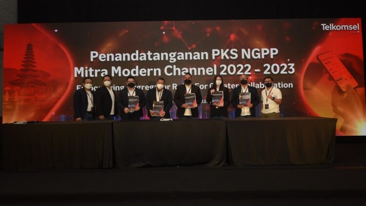 Sinergi Telkomsel-Modern Channel.
