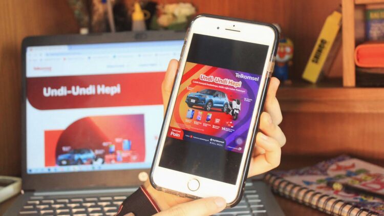 Telkomsel Undi-Undi Hepi.