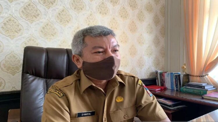 Kepala Dinas Pertanian Sumbar Syahrial Kamat (ANTARA/ Mario Sofia Nasution)
