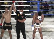 Berjaya di Laga Awal, Fighter asal Agam Serieal Effendy bikin KO Nur Humam