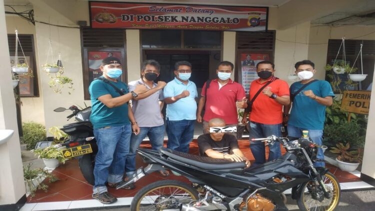 Pelaku pencurian motor ini ditangkap setelah berhasil kabur selama setahun. (IST)