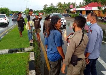 Meresahkan, Satpol PP Padang Amankan Belasan Anak Punk