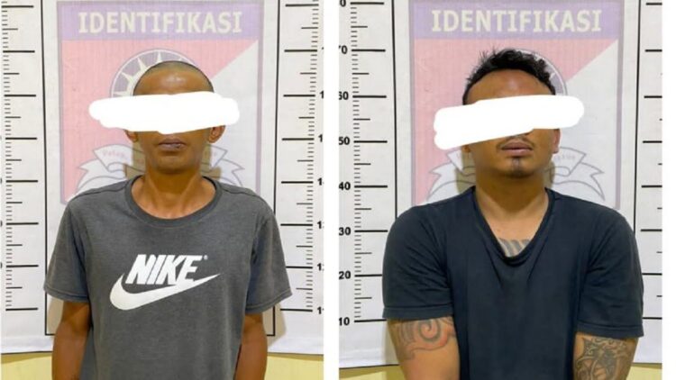 Dua pelaku spesialis curanmor di Padang Panjang.
