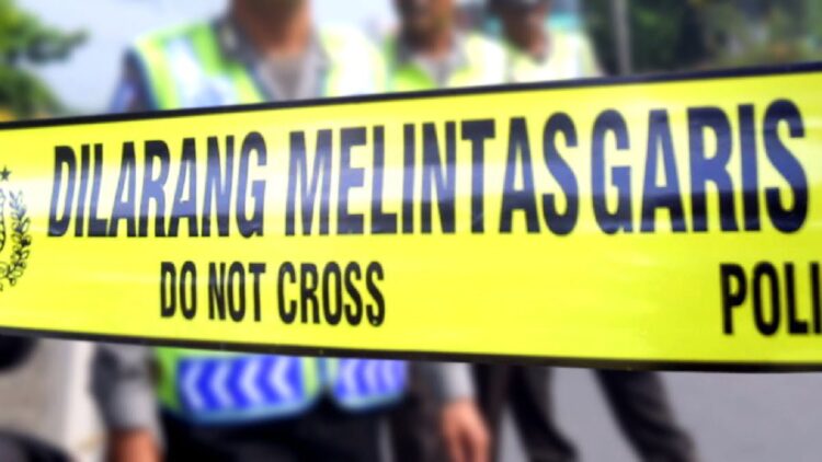 Dibacok OTK, Seorang Anggota Polisi jadi Korban Begal di Bekasi 1 Ilustrasi garis polisi. (net)