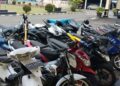 Buat Gaduh, Polisi Tertibkan Knalpot Racing di Padang Panjang