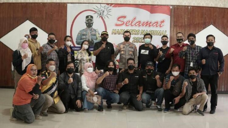 Peringatan HPN 2022 di Polresta Padang Berlangsung Sederhana 1 Peringatan HPN 2022 di Polresta Padang.