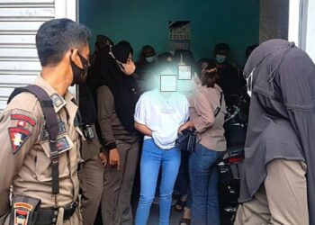 Puluhan Orang Tanpa Status Nikah Diamankan Satpol PP dalam Tempat Kost di Padang