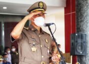 Pimpin Upacara HUT Satpol PP Damkar dan Satlinmas, Ini Pesan Gubernur Sumbar