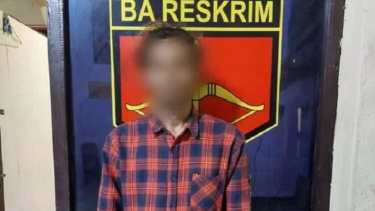 Pelaku curanmor Khairul Ismanto (35) saat ditangkap Polres Solok Arosuka di Kabupaten Solok, Sumbar (Antara/ho-polres Solok)