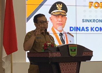 Kadis Kominfotik Sumbar Dorong Sinergitas OPD Antar Daerah