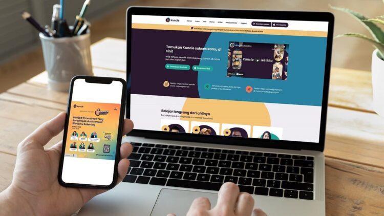 Kuncie bekerjasama dengan Kamar Dagang dan Industri Indonesia (Kadin) menghadirkan serangkaian webinar bertema women entrepreneurship bernama Sanggulan (Saatnya Perempuan Jadi Unggulan).