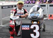 Mario Aji Kantongi Poin Pertama di Moto3 usai Pebalap Lain Kecelakaan