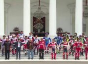Presiden Jokowi Audiensi dengan Pebalap MotoGP di Istana Merdeka, Siapa Saja?