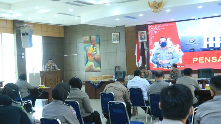 Tim Divhumas Mabes Polri datang ke Polda Sumbar.