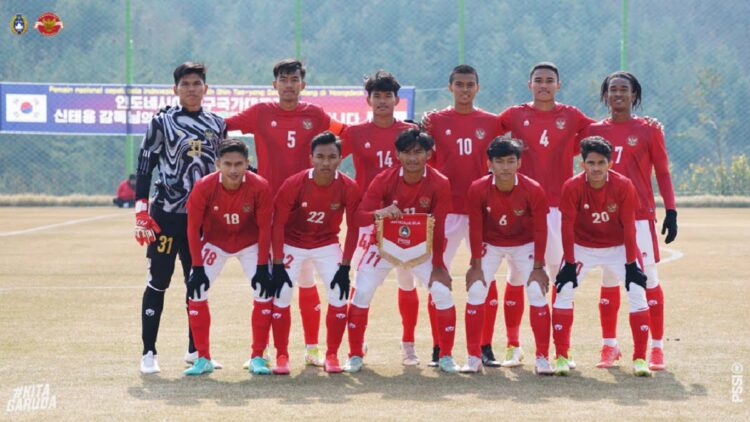Adaptasi Pemain Timnas U-19 Indonesia Terkendala Cuaca di Korea 1 Timnas U-19 di Korea. (PSSI)