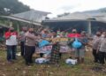 Alumni Bintara Polri SPN Padang Besi Angkatan 1997/1998 Bantu Korban Gempa Pasaman-Pasbar