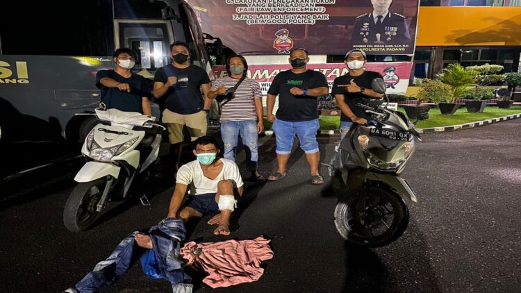 Pencuri motor di 5 TKP di Padang dan Padangpariaman dilumpuhkan petugas. (IST)