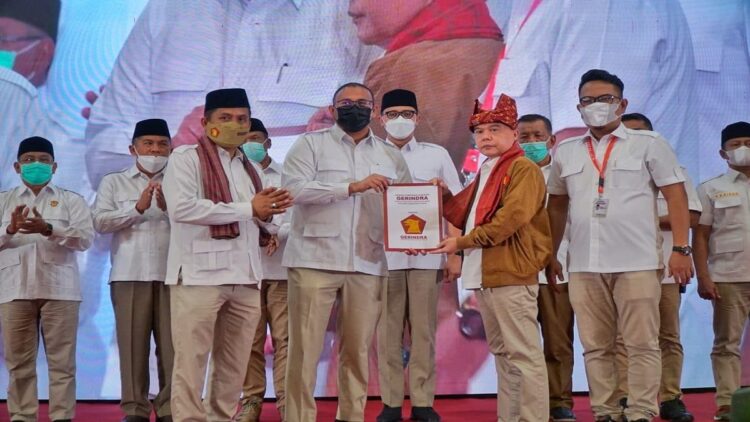 Gerindra Sumbar Deklarasikan Prabowo Subianto Presiden 2024 1 Partai Gerindra Sumbar mendeklarasikan Prabowo Subianto sebagai Presiden RI 2024 mendatang. (IST)