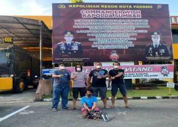 Maling Saluran Freon AC, Buruh Harian Lepas Diringkus Polisi di Padang