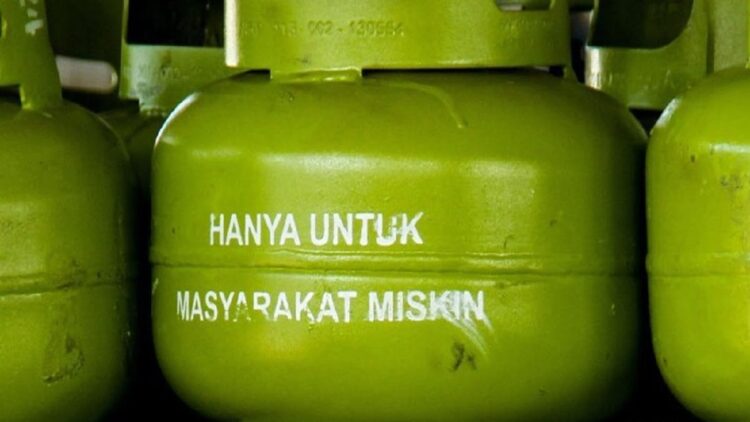 Ilustrasi gas elpiji 3 kg. (net)