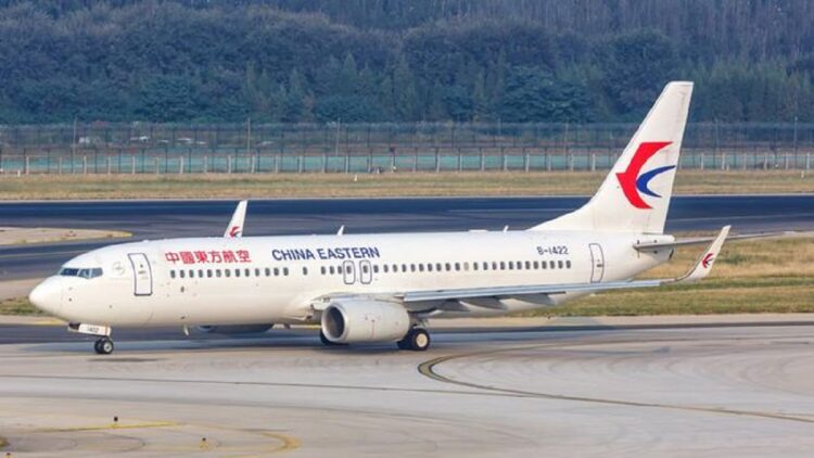 Pesawat China Eastern Airlines Boeing 737. (net)