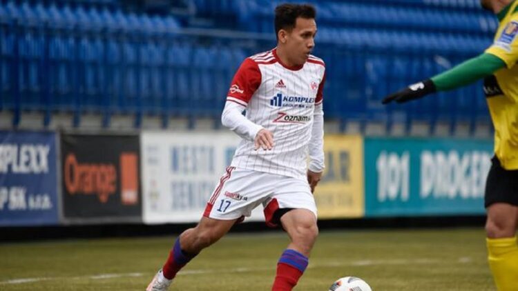 Pemain FK Senica Egy Maulana Vikri. (net)