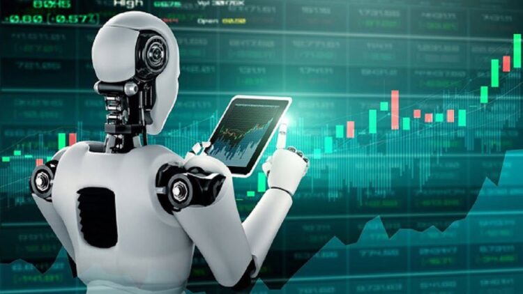 Ilustrasi robot trading. (net)