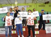 Ini Dia Pemenang Kejuaraan Bulu Tangkis Antar Kelurahan yang Digelar PT Semen Padang
