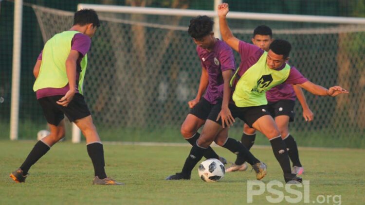 Latihan pemain Timnas U-16 di Jakarta. (PSSI)