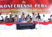 Pengungkapan 1 Ton Lebih Sabu, Kapolri: Ini Keberhasilan Terbesar di Awal Tahun