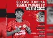 Semen Padang FC Gelar Seleksi Terbuka, Ini Syarat dan Ketentuannya