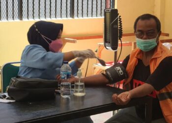 Rutan Padang Gelar Vaksin Booster untuk Petugas dan WBP