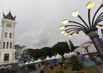 Tujuh Simpang Jalan di Bukittinggi Ini Ditutup saat Kegiatan Wapres di Jam Gadang