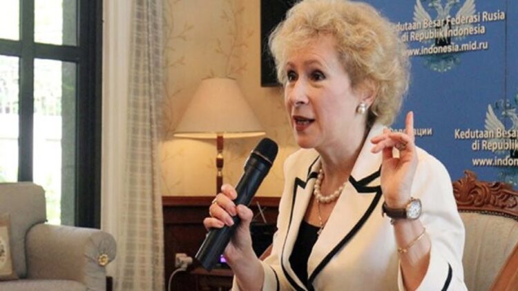 Duta Besar Federasi Rusia untuk Indonesia, Lyudmila Vorobieva. (net)