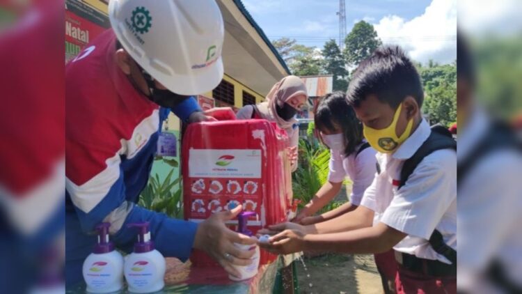 Elnusa Petrofin Kampanyekan Gerakan Perilaku Hidup Bersih dan Sehat (PHBS) Bagi Anak-anak di Seluruh Indonesia.