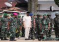 Apel Gelar Pasukan Jelang Kedatangan Wapres, Dandrem: Tugas Pengamanan Harus Dilaksanakan Maksimal 6 Apel Gelar Pasukan Jelang Kedatangan Wapres, Dandrem: Tugas Pengamanan Harus Dilaksanakan Maksimal