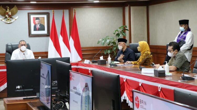 Gubernur Mahyeldi bertemu Kepala BRIN.