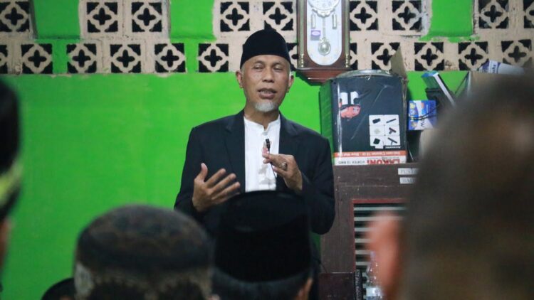 Gubernur Mahyeldi di Solok Ambah, Kabupaten Sijunjung.