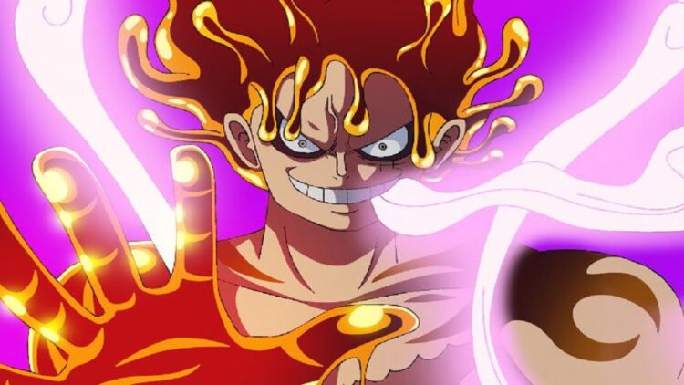 Hito Hito no Mi, buah iblis type Mithycal Zoan milik Luffy.