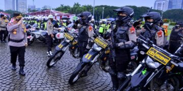 Apel Gelar Pasukan, Kapolri Tekankan Soal Strategi Antisipasi Kemacetan