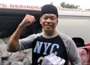 Ketua DPC Gerindra Pasbar Maryanto Berbagi dengan Ratusan Anak Yatim jelang Lebaran